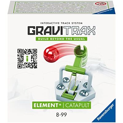GraviTrax Ravensburger Element Catapult 22411 uitbreiding voor uw ballenbaan knikkerbaan en constructiespeelgoed vanaf 8 jaar, -accessoires kunnen met alle producten worden gecombineerd GraviTrax Ravensburger Element Catapult 22411 uitbreiding voor uw ballenbaan knikkerbaan en constructiespeelgoed vanaf 8 jaar, -accessoires kunnen met alle producten worden gecombineerd