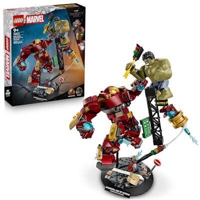 Lego Marvel Ultieme strijd: Hulkbuster vs. Hulk Superhelden Bouwpakket voor Kinderen met 2 Actiefiguren en Iron Man Minifiguur Avengers Cadeau voor Jongens vanaf 9 Jaar en Fans 76343 Lego Marvel Ultieme strijd: Hulkbuster vs. Hulk Superhelden Bouwpakket voor Kinderen met 2 Actiefiguren en Iron Man Minifiguur Avengers Cadeau voor Jongens vanaf 9 Jaar en Fans 76343