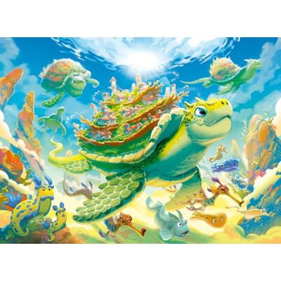 Ravensburger kinderpuzzel 12004052 Magische diepzeepuzzel voor kinderen vanaf 8 jaar, met 200 stukjes in XXL-formaat Ravensburger kinderpuzzel 12004052 Magische diepzeepuzzel voor kinderen vanaf 8 jaar, met 200 stukjes in XXL-formaat