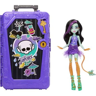 Monster Cable Skulltimate Secrets Jinafire Long-pop Destination: Gore-geous Oasis drakenpop- en accessoireset met koffer en 19+ verrassingen zoals kleding, JDR52 Monster Cable Skulltimate Secrets Jinafire Long-pop Destination: Gore-geous Oasis drakenpop- en accessoireset met koffer en 19+ verrassingen zoals kleding, JDR52