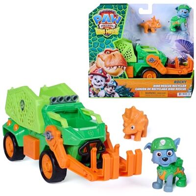 Paw Patrol Speelgoedvoertuig DinoThemeVhcRocky Paw Patrol Speelgoedvoertuig DinoThemeVhcRocky