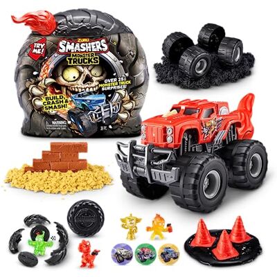 ZURU SMASHERS 74103A Smashers Surprise-Monster Speelset Truck, Collectible Race Auto Speelgoed, Dino Drifter ZURU SMASHERS 74103A Smashers Surprise-Monster Speelset Truck, Collectible Race Auto Speelgoed, Dino Drifter