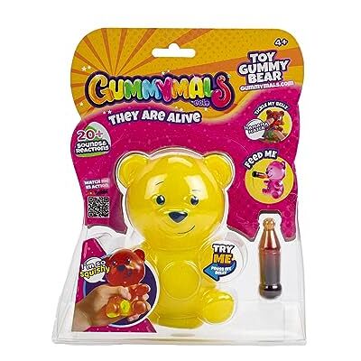 Gummymals by Eolo Gummymals gele beer, interactief speelgoed, gummibeer, zeer grappig, zacht, knijpbaar en heeft veel verschillende geluiden, voor jongens en meisjes vanaf 4 jaar, beroemd (700017673) Gummymals by Eolo Gummymals gele beer, interactief speelgoed, gummibeer, zeer grappig, zacht, knijpbaar en heeft veel verschillende geluiden, voor jongens en meisjes vanaf 4 jaar, beroemd (700017673)