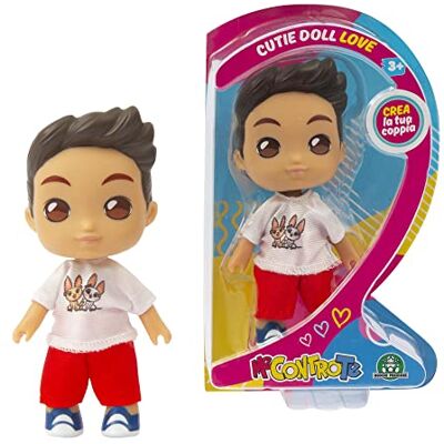Giochi Preziosi Me Cutie Doll Love met hartvorm, kies Sofi en hem om je favoriete paar te combineren, hem Free Style voor meisjes tot 3 jaar oud, MEC95400, Giochi Preziosi Me Cutie Doll Love met hartvorm, kies Sofi en hem om je favoriete paar te combineren, hem Free Style voor meisjes tot 3 jaar oud, MEC95400,