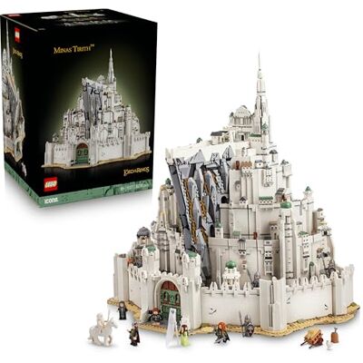 Lego Icons The Lord of the Rings: Minas Tirith Bouwpakket voor Volwassenen Woondecoratie en Bureau Decoratie van de Witte Stad Met 10 Minifiguren incl. Gandalf en Pepijn Toek Cadeau 11377 Lego Icons The Lord of the Rings: Minas Tirith Bouwpakket voor Volwassenen Woondecoratie en Bureau Decoratie van de Witte Stad Met 10 Minifiguren incl. Gandalf en Pepijn Toek Cadeau 11377