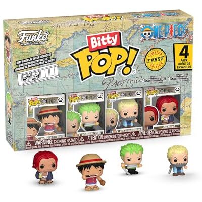 Funko One Piece Luffy (Bitty Pop!) vinylfiguurtjes (Set van 4) Pop! standaard Funko One Piece Luffy (Bitty Pop!) vinylfiguurtjes (Set van 4) Pop! standaard
