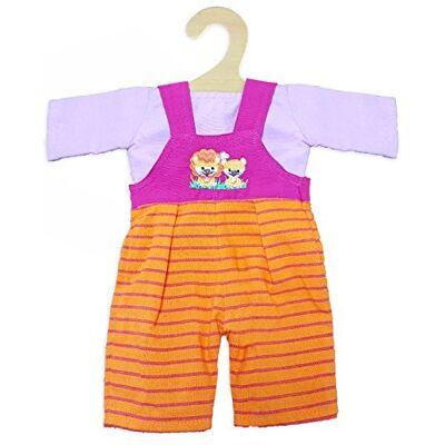 Heless 2815 Fair Trade kledingset voor poppen, outfit Leo, 2-delig met shirt en tuinbroek, maat 35-45 cm Heless 2815 Fair Trade kledingset voor poppen, outfit Leo, 2-delig met shirt en tuinbroek, maat 35-45 cm