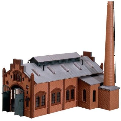 Faller Locomotief modelbouwpakket met 190 afzonderlijke delen 266 x 150 x 275 mm I modelspoorbaan accessoires H0 gebouwen I modelspoorbaan H0 Lokwerkplaats Faller Locomotief modelbouwpakket met 190 afzonderlijke delen 266 x 150 x 275 mm I modelspoorbaan accessoires H0 gebouwen I modelspoorbaan H0 Lokwerkplaats