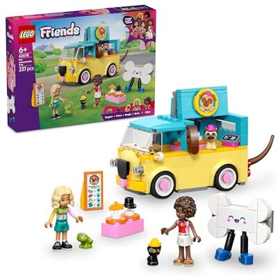 Lego Friends Bestelwagen met Dierenaccessoires – Speelgoed Dieren Bouwpakket voor Kinderen met Auto, 2 Poppetjes, Hond, Kat en Kikker Figuren – Verjaardagscadeau voor Meisjes vanaf 6 Jaar 42678 Lego Friends Bestelwagen met Dierenaccessoires – Speelgoed Dieren Bouwpakket voor Kinderen met Auto, 2 Poppetjes, Hond, Kat en Kikker Figuren – Verjaardagscadeau voor Meisjes vanaf 6 Jaar 42678
