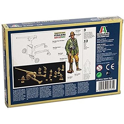 Italeri 510006165-1:72 Italiaans kanon 149/40, kolom Italeri 510006165-1:72 Italiaans kanon 149/40, kolom