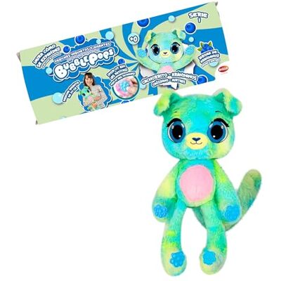 Bizak Bubble Pops, 64492004-2, magische pluche dieren die hun maat 5 vermenigvuldigen, spannend proces en de geur van kauwgom, 12 verschillende dieren met geur en stempoten, bosbessenpuppy Bizak Bubble Pops, 64492004-2, magische pluche dieren die hun maat 5 vermenigvuldigen, spannend proces en de geur van kauwgom, 12 verschillende dieren met geur en stempoten, bosbessenpuppy