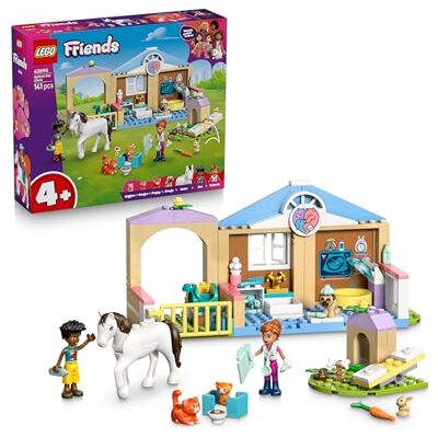 Lego Friends Huisdierenkliniek – Educatief Speelgoed voor Kinderen met Paardenstal, 2 Poppetjes, Hond, Konijn en Kat Dieren Figuren plus Accessoires – Verjaardagscadeau voor Meisjes vanaf 4 Jaar 42696 Lego Friends Huisdierenkliniek – Educatief Speelgoed voor Kinderen met Paardenstal, 2 Poppetjes, Hond, Konijn en Kat Dieren Figuren plus Accessoires – Verjaardagscadeau voor Meisjes vanaf 4 Jaar 42696