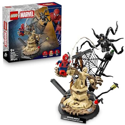 Lego Marvel Ultieme Strijd: Spider-Man vs. Sandman Superheld Bouwpakket voor Kinderen met 3 Minifiguren, Incl. Venom Rollenspel Cadeau voor Jongens vanaf 9 Jaar en Filmliefhebbers 76334 Lego Marvel Ultieme Strijd: Spider-Man vs. Sandman Superheld Bouwpakket voor Kinderen met 3 Minifiguren, Incl. Venom Rollenspel Cadeau voor Jongens vanaf 9 Jaar en Filmliefhebbers 76334