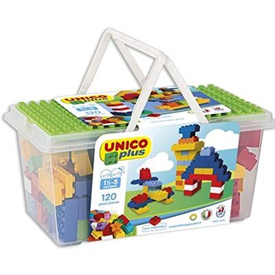 Unico 8502-0000 120 bouwblokken, 3 jaar tot 99 jaar Unico 8502-0000 120 bouwblokken, 3 jaar tot 99 jaar