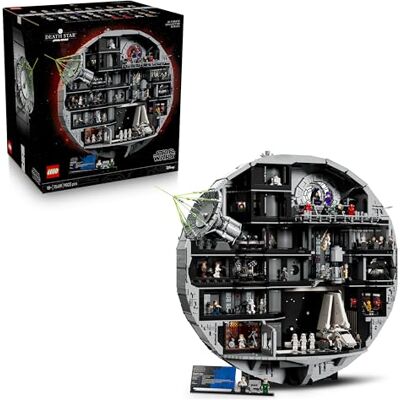 Lego Star Wars Death Star Bouwpakket voor Volwassenen Interactief UCS Displaymodel met 36 Minifiguren Incl. Luke Skywalker, Han Solo en Darth Vader Cadeau voor A New Hope Fans 75419 Lego Star Wars Death Star Bouwpakket voor Volwassenen Interactief UCS Displaymodel met 36 Minifiguren Incl. Luke Skywalker, Han Solo en Darth Vader Cadeau voor A New Hope Fans 75419