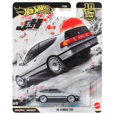 Hot Wheels Autocultuur Voertuig, Premium metalen speelgoedauto of -truck met Real Riders banden en metalen carrosserie en chassis (stijlen kunnen variëren), JKF13 Hot Wheels Autocultuur Voertuig, Premium metalen speelgoedauto of -truck met Real Riders banden en metalen carrosserie en chassis (stijlen kunnen variëren), JKF13