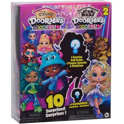Disney Adoorbs Dolls Series 2 – Collectible 5.5-Inch Dolls with Accessories, Blind Box Surprise, Rooted Hair & Articulated Fashion Figures for Kids Ages 5 and Up Met accessoires, Blind Box Surprise, geworteld haar, gelede modefiguren, vanaf 5 jaar Disney Adoorbs Dolls Series 2 – Collectible 5.5-Inch Dolls with Accessories, Blind Box Surprise, Rooted Hair & Articulated Fashion Figures for Kids Ages 5 and Up Met accessoires, Blind Box Surprise, geworteld haar, gelede modefiguren, vanaf 5 jaar