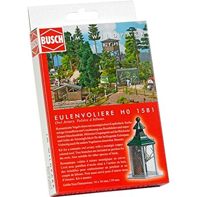 Busch 1581 uilenvoliere, voertuig Busch 1581 uilenvoliere, voertuig