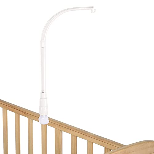 FASBET Babybedbelhouder, mobiele houder voor baby's, mobiele houder, luiertafel, stanghouder, mobiele bevestiging, hangende armhouder, mobiele stangen (zonder speelgoed)