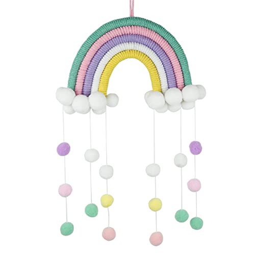 Acofuns Babywieg Mobiele Houten Wind Chime Bed Bell,Kinderkamer Mobiele wieg Bed Bell Baby Slaapkamer Plafond Houten Kralen Wind Chime Opknoping