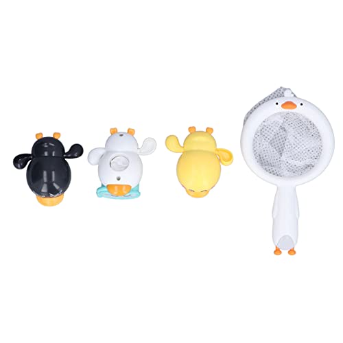 Pasamer Wind Up Duck Badspeelgoed Baby Hangend Badspeelgoed Netto Lepel Badspeelgoed Comfortabel handvat Afgeronde randen