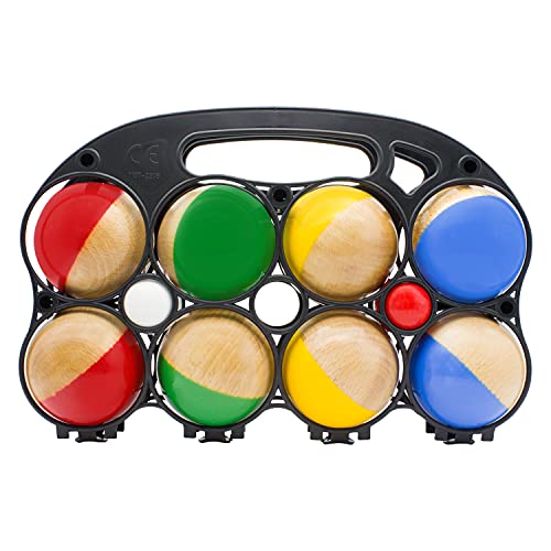 GICO Jeu de boules spel houten Boccia – Boccia van hoge kwaliteit voor kinderen en volwassenen – 3011