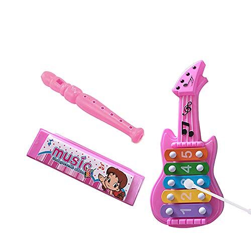 WESEEDOO Percussie Muziekinstrumenten Voor Kinderen Muziekinstrument Peuter Muziekinstrument Baby Muziekinstrumenten Muziekinstrumenten Voor Kinderen pink,b