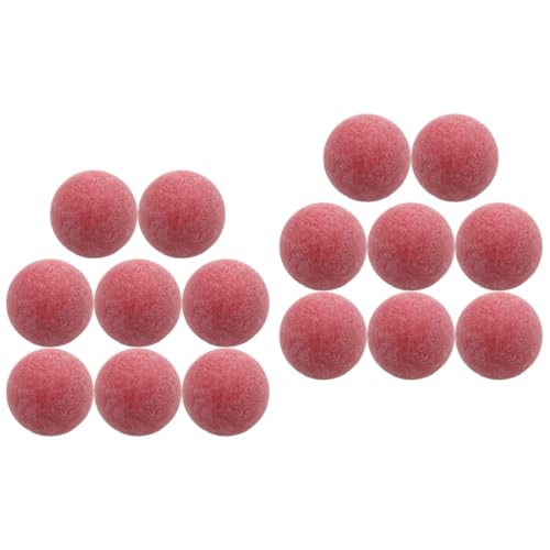 Sosoport 16 Stuks Mini-voetbal Kleine Voetbal Tafelvoetbal Ballen Miniatuur Voetballen Minivoetballen Desktop Voetbal Hars Voetbal Speciaal Mat Voetbal Boomklimset Bevroren Voetbal Automaat