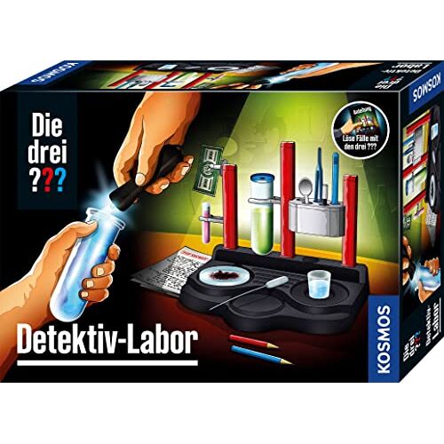 Die drei ??? 632311 Detective lab Drei kit, Silver