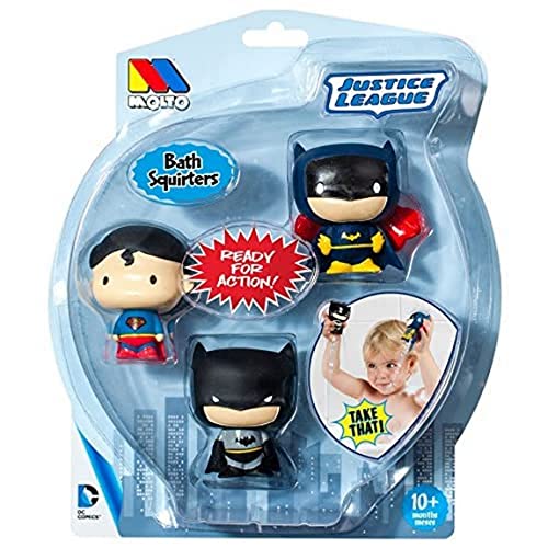 M MOLTO Superhero Bath Squirters Set Justice League