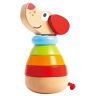 Hape E0448 Pepe Barking Stacker Wooden Activity Toy, Multicolor, 9.6 x 9.6 x 18.39 cm