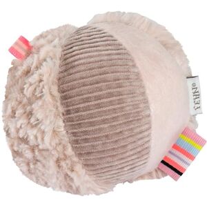 Fehn Flamingo-rammelbal, grijpspeelbal met materiaalmix en rammelaar om te werpen, grijpen, rollen, bevordert de motorische vaardigheden van baby's, voor baby's en peuters vanaf 0 maanden Fehn Flamingo-rammelbal, grijpspeelbal met materiaalmix en rammelaar om te werpen, grijpen, rollen, bevordert de motorische vaardigheden van baby's, voor baby's en peuters vanaf 0 maanden