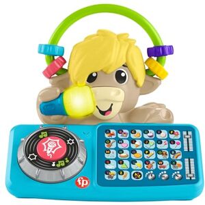Fisher-Price Educatief speelgoed voor baby's en peuters, Beat Bande ABC DJ-Yak Taylor met interactieve muziek en lichten voor kinderen vanaf 9 maanden, Duitse editie, HYL30 Fisher-Price Educatief speelgoed voor baby's en peuters, Beat Bande ABC DJ-Yak Taylor met interactieve muziek en lichten voor kinderen vanaf 9 maanden, Duitse editie, HYL30