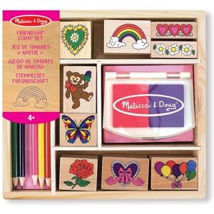 Melissa & Doug Houten stempelset - Vriendschap Melissa & Doug Houten stempelset - Vriendschap