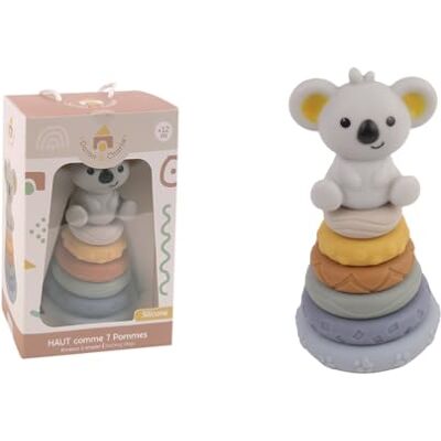 DORON & CHARLIE Koala Toren Hoog Als 6 Appels 056343 Assorti Kleuren Siliconen Stapelen Kinderspeelgoed Kinderopvang Accessoire Baby 1e Leeftijd Vanaf 12 maanden DORON & CHARLIE Koala Toren Hoog Als 6 Appels 056343 Assorti Kleuren Siliconen Stapelen Kinderspeelgoed Kinderopvang Accessoire Baby 1e Leeftijd Vanaf 12 maanden