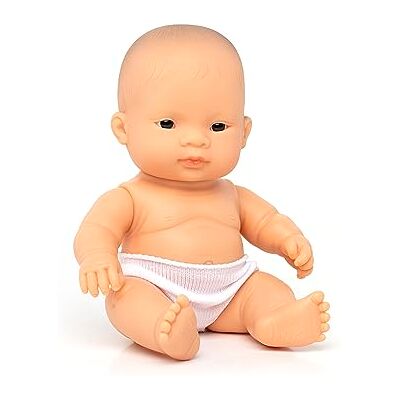Miniland babypop aziatische meisje 21cm-31146 Miniland babypop aziatische meisje 21cm-31146