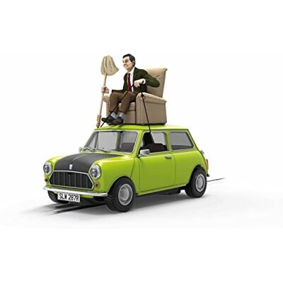 Scalextric C4334 Mr Bean Mini Doe-het-zelf aflevering, groen Scalextric C4334 Mr Bean Mini Doe-het-zelf aflevering, groen