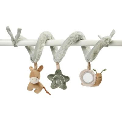 Nattou LouLou Boxspiraal Baby Activiteitenspiraal voor Thuis of Onderweg 18 cm Zachte Kleuren Groen Beige Ecru Nattou LouLou Boxspiraal Baby Activiteitenspiraal voor Thuis of Onderweg 18 cm Zachte Kleuren Groen Beige Ecru