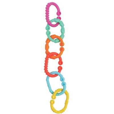Playgro Speelketting voor de kinderwagen, 24 stuks, vanaf 3 maanden; Loopy Links, 40134 Playgro Speelketting voor de kinderwagen, 24 stuks, vanaf 3 maanden; Loopy Links, 40134