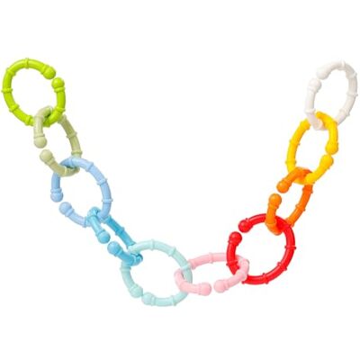 Fehn Set van 10 bevestigingsringen, bevestigingshaken voor babyzitje, box en bedje, grijpringen, kinderwagenketting voor thuis en onderweg, C-ringen voor baby's en peuters vanaf 0+ maanden Fehn Set van 10 bevestigingsringen, bevestigingshaken voor babyzitje, box en bedje, grijpringen, kinderwagenketting voor thuis en onderweg, C-ringen voor baby's en peuters vanaf 0+ maanden