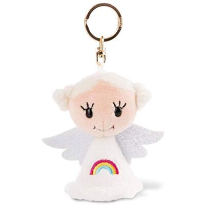 NICI Sleutelring Beschermengel "GOOD LUCK" 9cm met regenboog NICI Sleutelring Beschermengel "GOOD LUCK" 9cm met regenboog