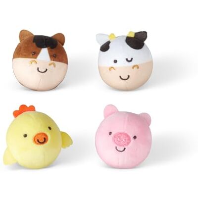 Melissa & Doug Rollables Boerderijvriendjes Speelgoed voor baby's en peuters (4 stuks) Melissa & Doug Rollables Boerderijvriendjes Speelgoed voor baby's en peuters (4 stuks)