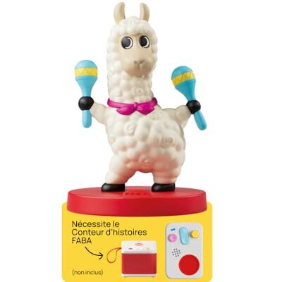 FABA Figuur met geluid – Latijns-Amerikaanse muziek – speelgoed, educatieve inhoud voor kinderen 0+, Franse versie FABA Figuur met geluid – Latijns-Amerikaanse muziek – speelgoed, educatieve inhoud voor kinderen 0+, Franse versie