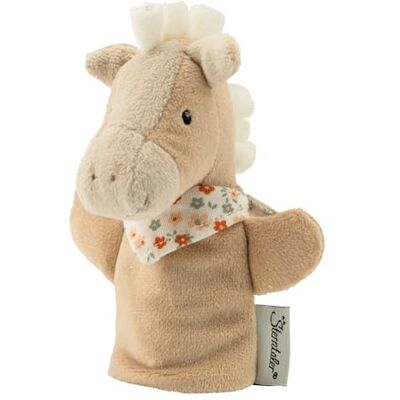 Sterntaler Vingerpop paard Sunny babyspeelgoed paard van fluweelachtige stof met bloemetjessjaal vinger pluche dier voor baby's en kinderen plezier en fantasie voor thuis en onderweg, lichtbeige Sterntaler Vingerpop paard Sunny babyspeelgoed paard van fluweelachtige stof met bloemetjessjaal vinger pluche dier voor baby's en kinderen plezier en fantasie voor thuis en onderweg, lichtbeige