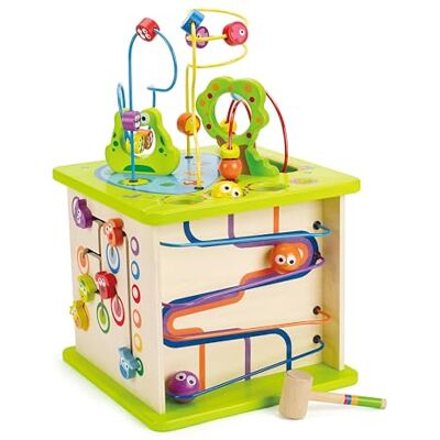 Hape E1810 motoriekubus kleine dieren, van hout, vanaf 12 maanden Hape E1810 motoriekubus kleine dieren, van hout, vanaf 12 maanden