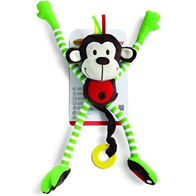 Edushape Ed 925110 pluche figuur aap Edushape Ed 925110 pluche figuur aap