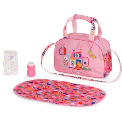 BABY born Luiertas met accessoires Aankleedmat, luier, flesje, schoudertas BABY born Luiertas met accessoires Aankleedmat, luier, flesje, schoudertas