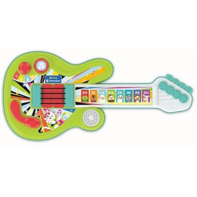 Clementoni Baby dierengitaar, elektronisch muziekinstrument vanaf 18 maanden, 3 speelmodi en 8 interactieve toetsen, ontwikkelt coördinatie en creativiteit, 17978 Clementoni Baby dierengitaar, elektronisch muziekinstrument vanaf 18 maanden, 3 speelmodi en 8 interactieve toetsen, ontwikkelt coördinatie en creativiteit, 17978