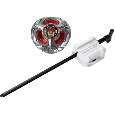 Hasbro Beyblade X Shatter Horus 9-65GB BX Infinity Starterpack-set met Takara Tomy-tol van Uithoudingsvermogen-type en launcher, gevechtstollen, speelgoedtollen, leeftijd 8+ Hasbro Beyblade X Shatter Horus 9-65GB BX Infinity Starterpack-set met Takara Tomy-tol van Uithoudingsvermogen-type en launcher, gevechtstollen, speelgoedtollen, leeftijd 8+