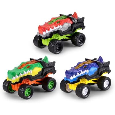 Dickie Toys Metal Monster Gator, 3 soorten. Dickie Toys Metal Monster Gator, 3 soorten.
